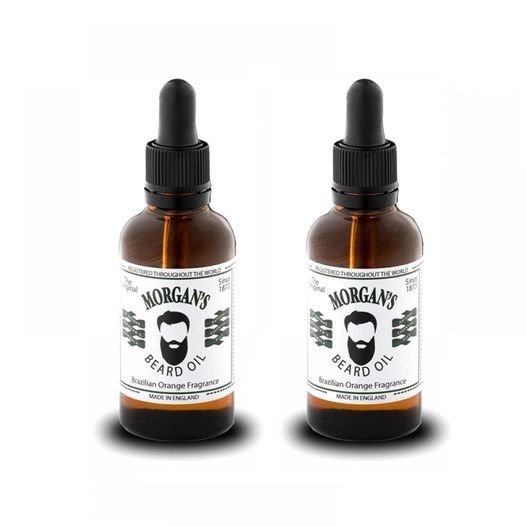 Масло для бороды MORGAN'S BRAZILIAN ORANGE BEARD OIL 50 МЛ